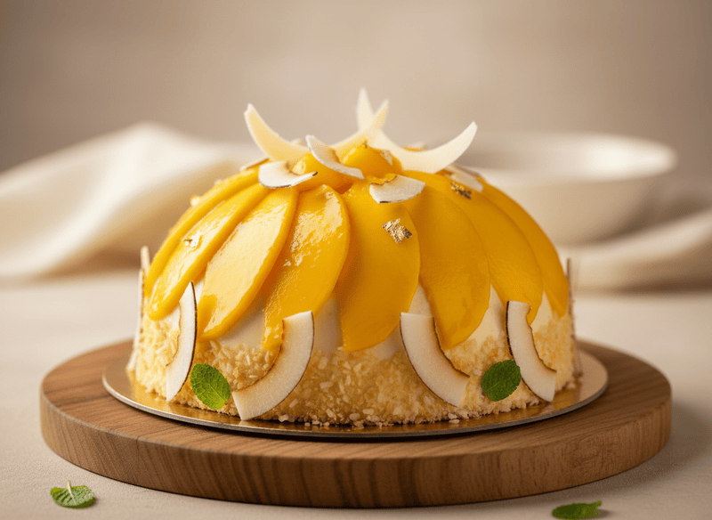 Mango Coconut Cake