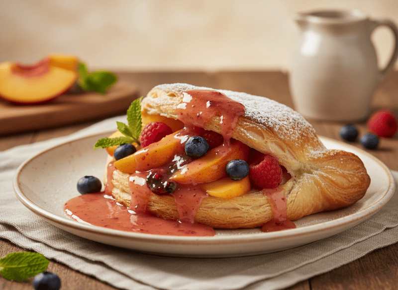 Peach & Berry Pocket