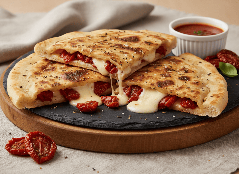 Sundried Tomato & Cheese Kulcha