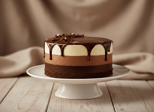 Tiple Mousse cake