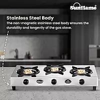 GAS STOVE SUN FLAME BONUS 3B DLX LPG
