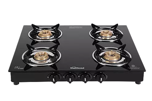 GAS STOVE SUN FLAME GT 4B NAPLES BK