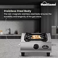 GAS STOVE SUN FLAME SINGLE BURNER DLX LPG