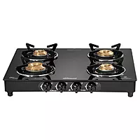 GAS STOVE SUN FLAME AURA 4B BK