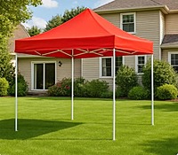 10x10 ft Pop-Up Canopy Tent - Waterproof Portable Gazebo 10x10 ft Pop-Up Canopy Tent - Waterproof Portable Gazebo