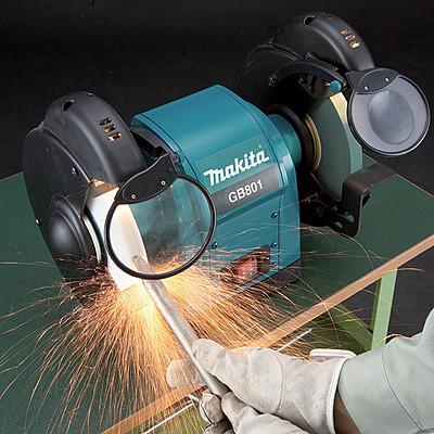 Bench Grinder, 205mm 8" GB801: Makita Bench Grinder, 205mm 8" GB801: Makita