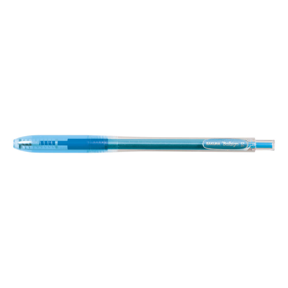 Sakura Ballsign Knock Gel Pen 0.4 Aqua Blue