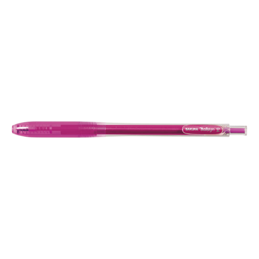 Sakura Ballsign Knock Gel Pen 0.4 Rose Pink