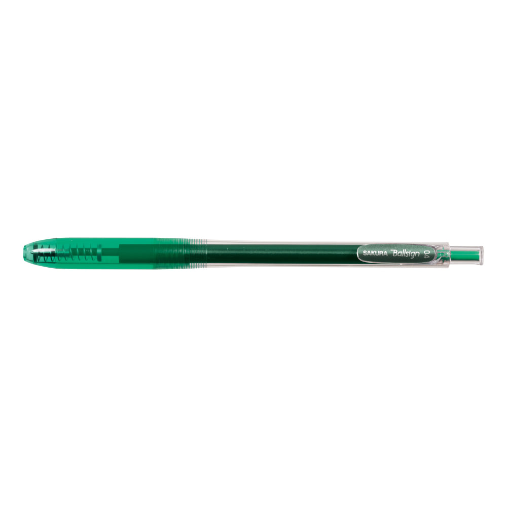 Sakura Ballsign Knock Gel Pen 0.4 Green