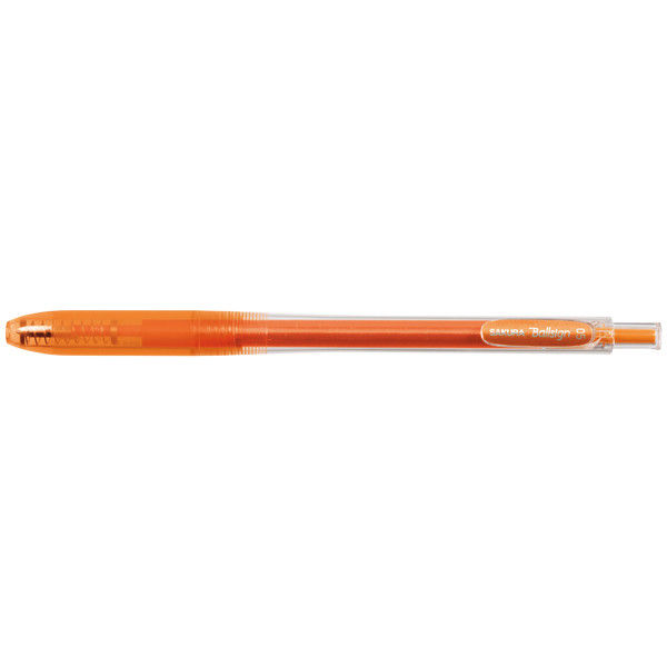 Sakura Ballsign Knock Gel Pen 0.5 Orange