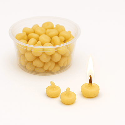 Pure Ghee Batti 2g – Pack of 100 | EYA Garden