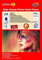 Inkjet Photo Glossy Paper 240 GSM " A4 Size " (210 mm X 297mm) x 20 Sheet Inkjet Photo Glossy Paper 240 GSM " A4 Size " (210 mm X 297mm) x 20 Sheet