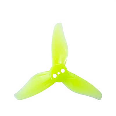 Gemfan 1.5mm GMFN-PROP-586 - Yellow High Visibility T-Mount Whoop Propeller