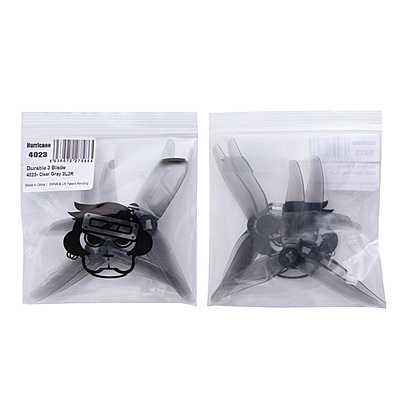 Gemfan 4023 Clear Gray GMFN-PROP-659 - 2L2R Multi-Pack 1.5mm Propeller Set Gemfan 4023 Clear Gray GMFN-PROP-659 - 2L2R Multi-Pack 1.5mm Propeller Set