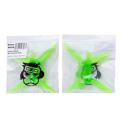 Gemfan 4023 Green GMFN-PROP-657 - 2L2R Multi-Pack 1.5mm Propeller Set Gemfan 4023 Green GMFN-PROP-657 - 2L2R Multi-Pack 1.5mm Propeller Set