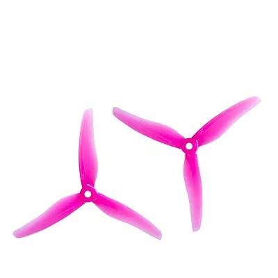 Gemfan 51433 Pink GMFN-PROP-673 - Responsive 3-Blade Hurricane Racing Prop