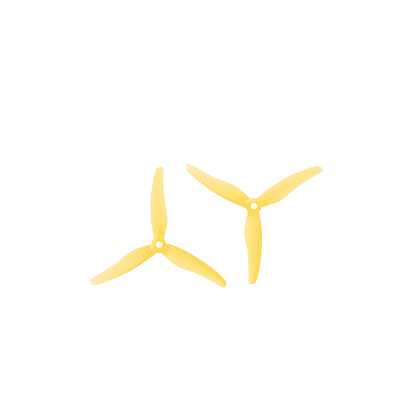 Gemfan 51433 Yellow GMFN-PROP-683 - Fluid Dynamics Optimized FPV Blade