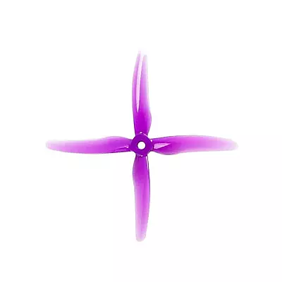 Gemfan 51455 GMFN-PROP-696 - Purple Responsive 4-Blade Freestyle Prop