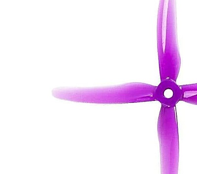 Gemfan 51455 Purple GMFN-PROP-696 - Professional Grade Hurricane X Blade