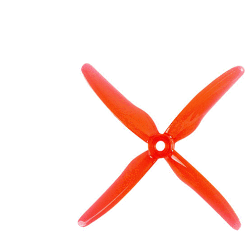 Gemfan 51455 GMFN-PROP-693 - Clear Red Professional High Thrust Prop