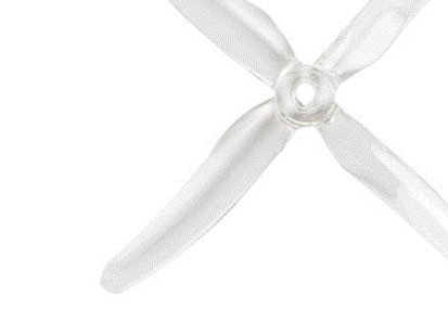 Gemfan 51455 Clear GMFN-PROP-690 - Durable PC Hurricane X Freestyle Prop