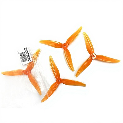 Gemfan 51466 Tiger Orange GMFN-PROP-703 - Impact Resistant FPV Hurricane V2
