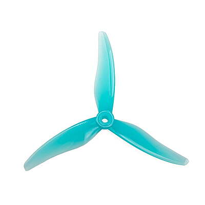 Gemfan 51477 GMFN-PROP-708 - Blue High Thrust 3-Blade Racing Prop