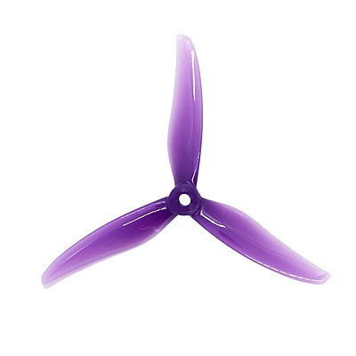 Gemfan 5236 GMFN-PROP-729 - Purple Responsive 3-Blade Freestyle Prop
