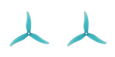 Gemfan 5536 Clear Blue GMFN-PROP-737 - Durable PC Hurricane FPV Blade