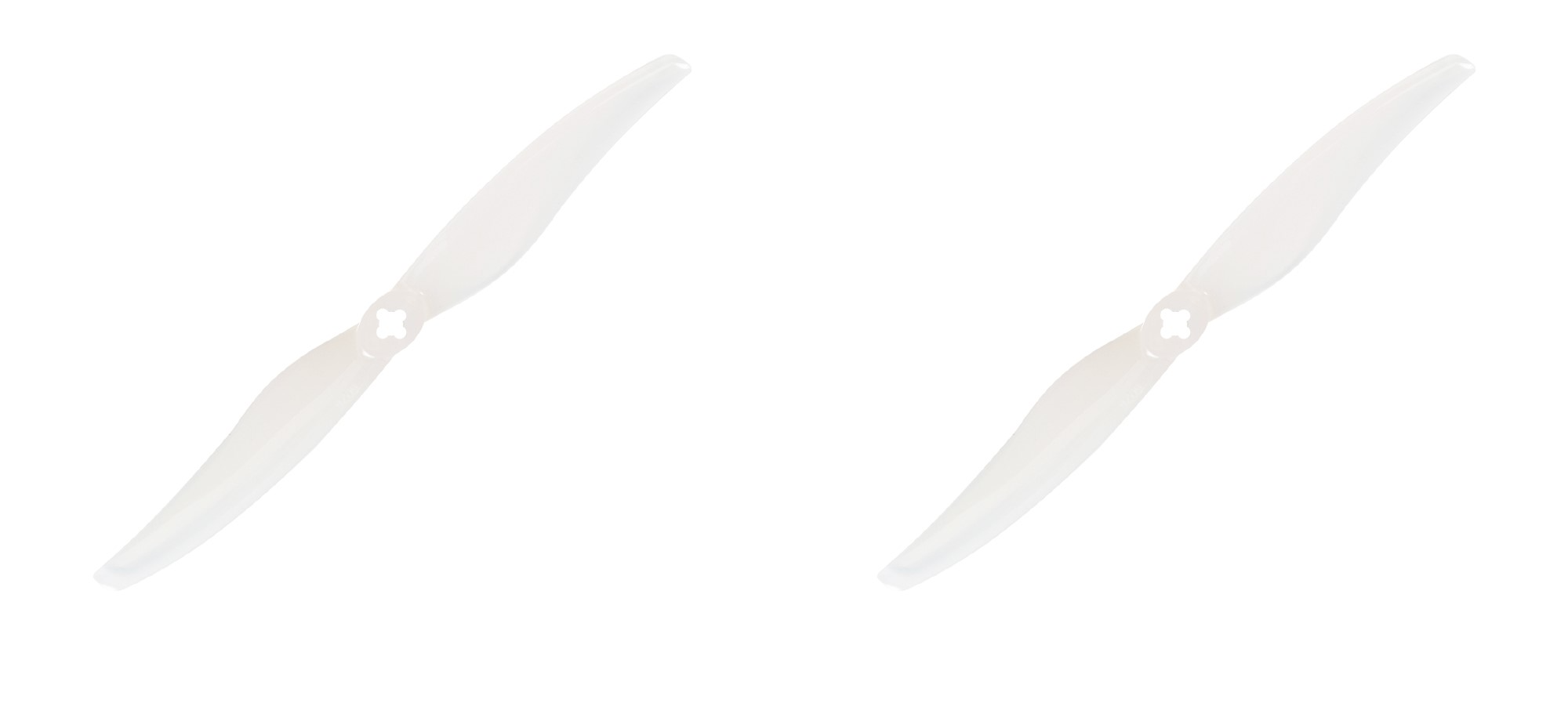GEMFAN 6026 LR PC 2L2R Blade 1.5mm & M5 - Clear (2 Pairs)