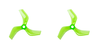 Gemfan D75 Green GMFN-PROP-771 - Professional 3-Blade Ducted Racing Prop