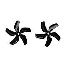 Gemfan D76 Black GMFN-PROP-776 - High Thrust 5-Blade Cinematic Propeller