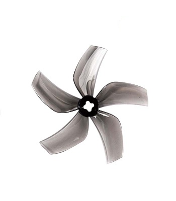 Gemfan D76 GMFN-PROP-778 - Clear Gray Smooth Flight 5-Blade Drone Prop