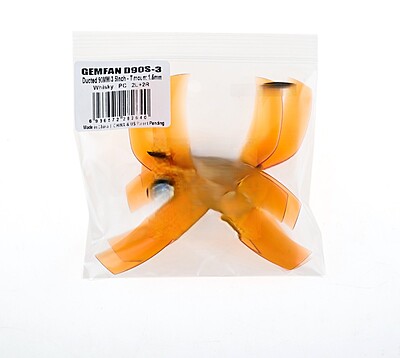 GEMFAN D90S Ducted T Mount PC 2L2R 1.5MM 3 Blade Propeller