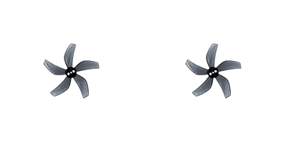 Gemfan D51 5-Blade Clear Prop Profile GMFN-PROP-546 - High Thrust Ducted Blade