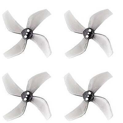 Gemfan D51 Clear Grey 4-Piece Set GMFN-PROP-544 - Cinematic Propeller Pack