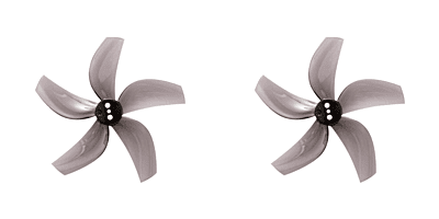 Gemfan Flash D63 Clear Gray GMFN-PROP-757 - Low Noise 5-Blade Drone Prop Gemfan Flash D63 Clear Gray GMFN-PROP-757 - Low Noise 5-Blade Drone Prop