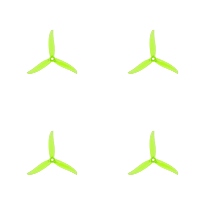 Gemfan 4525 Hurricane PC 2L2R 3 Blade Propeller GMFN-PROP-669 - Smooth Flight FPV Blades Gemfan 4525 Hurricane PC 2L2R 3 Blade Propeller GMFN-PROP-669 - Smooth Flight FPV Blades