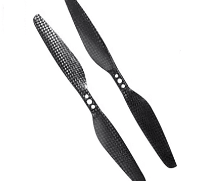 Gemfan 1033L Glossy Carbon Weave GMFN-PROP-477 - Lightweight Drone Prop