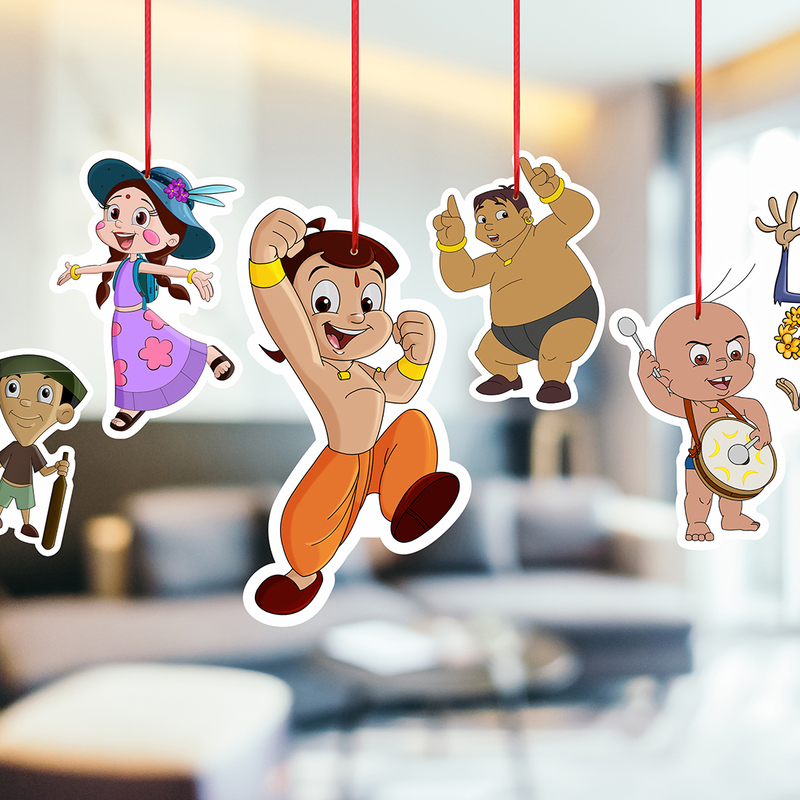 CHOTTA BHEEM FAMILY HANGING