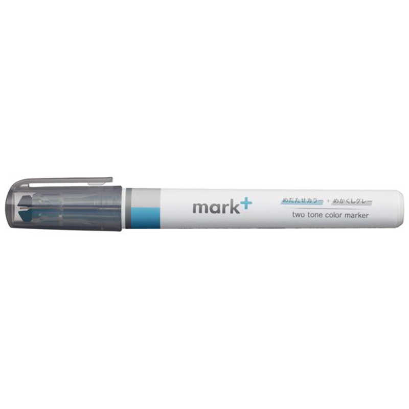 Kokuyo Highlighter Pen 2 Tone Mark Plus Gray Green