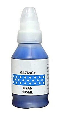 CT GI 76 Cyan ink 135ml-(Compatible Toner)
