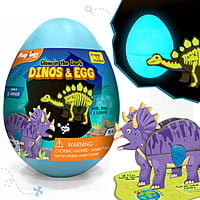 GID Dinos & Egg - Blue Bracio