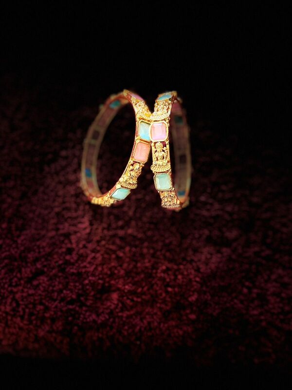 Bangles with glitters