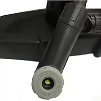GIYO FLOOR PUMP WITH GAUGE AND CLEVER VALVE (PRESTA & SCHRADER) 160Psi (Yellow)