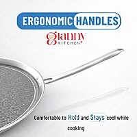 Granny Kitchen Triply Stainless Steel Honeycomb Dosa Tawa,