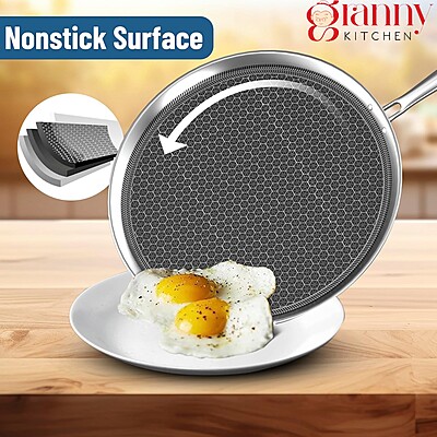 Granny Kitchen Triply Stainless Steel Honeycomb Dosa Tawa,