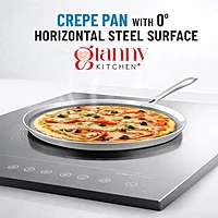 Granny Kitchen Triply Stainless Steel Honeycomb Dosa Tawa,