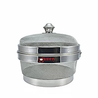 Granny kitchen Stainless Steel Fruit and Vegetable Basket with Lid