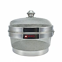 Granny kitchen Stainless Steel Fruit and Vegetable Basket with Lid